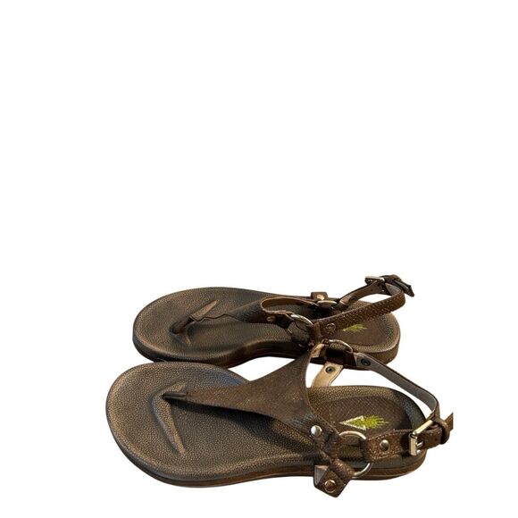 Volatile sandals size 9 shiny buckle - Picture 1 of 10
